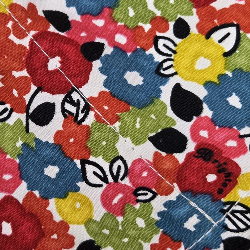 Brighton Floral Drawstring Jewelry Pouch Travel Organizer